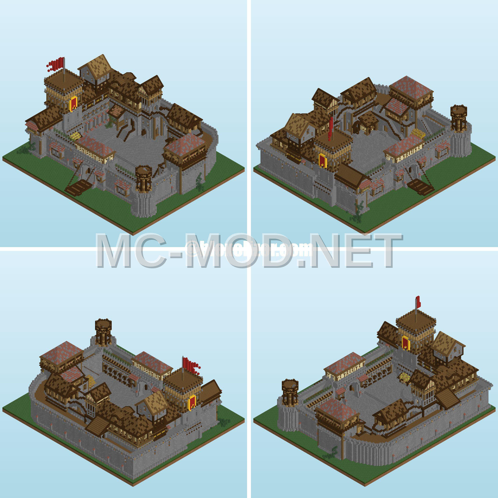 Steampunk Castle Structure