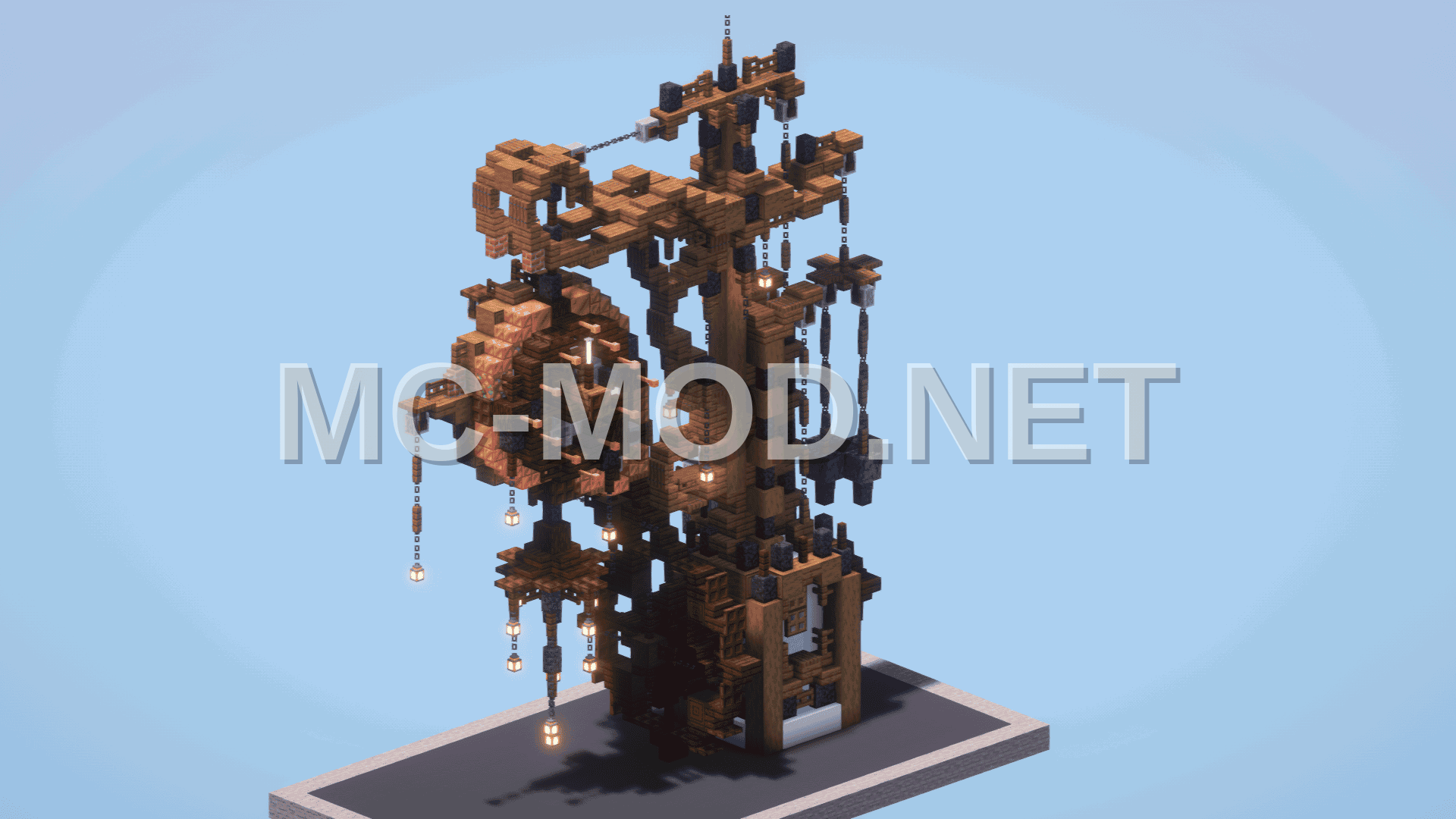 Steampunk Clock Tower