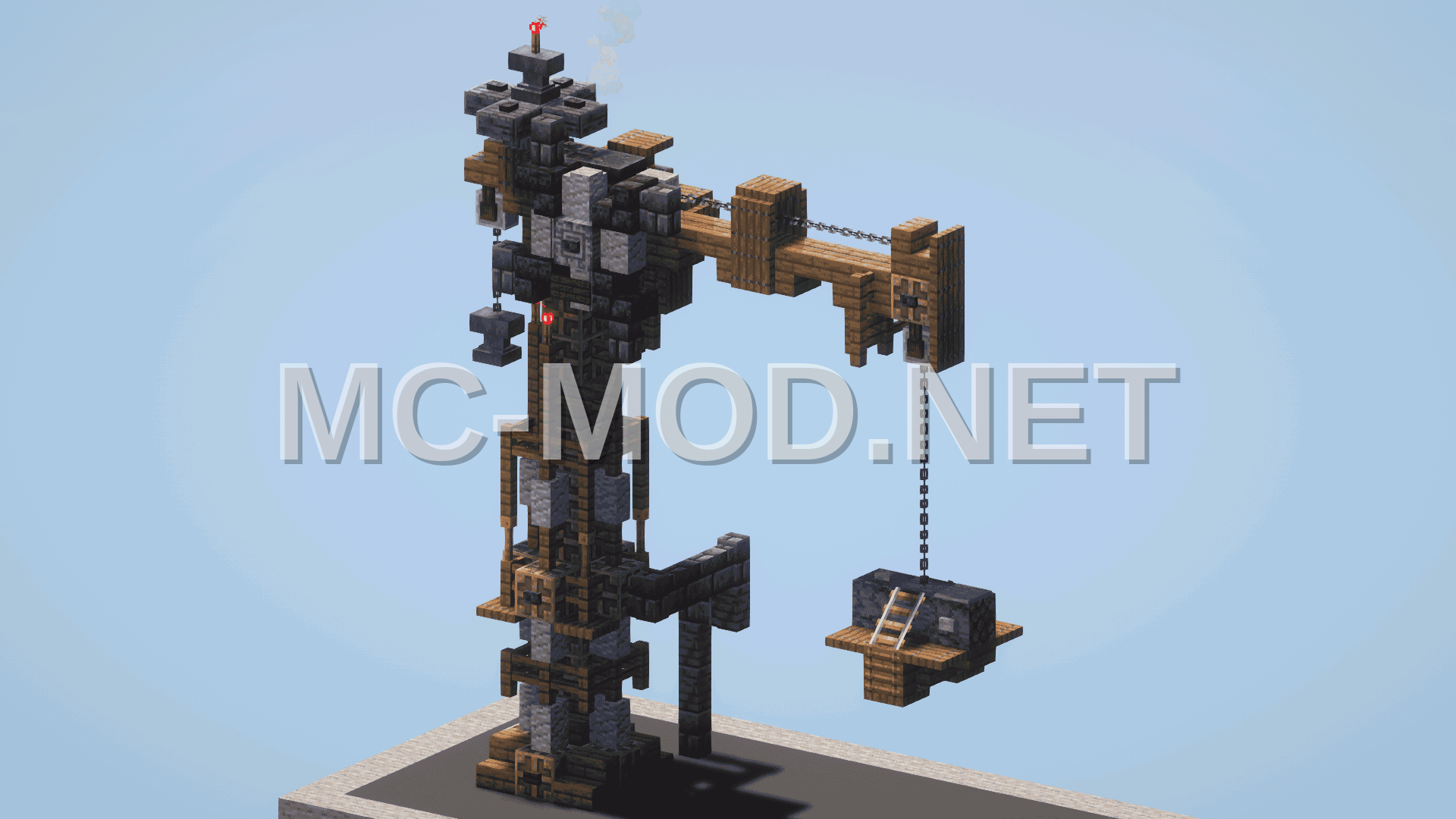 Steampunk Crane Structure