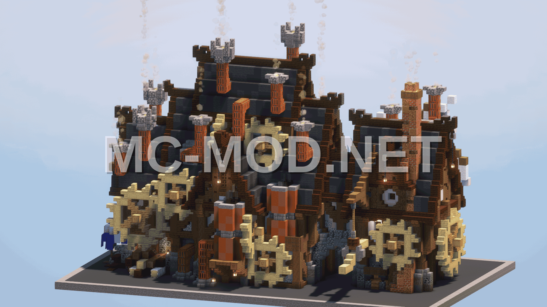 Steampunk Palace Large House