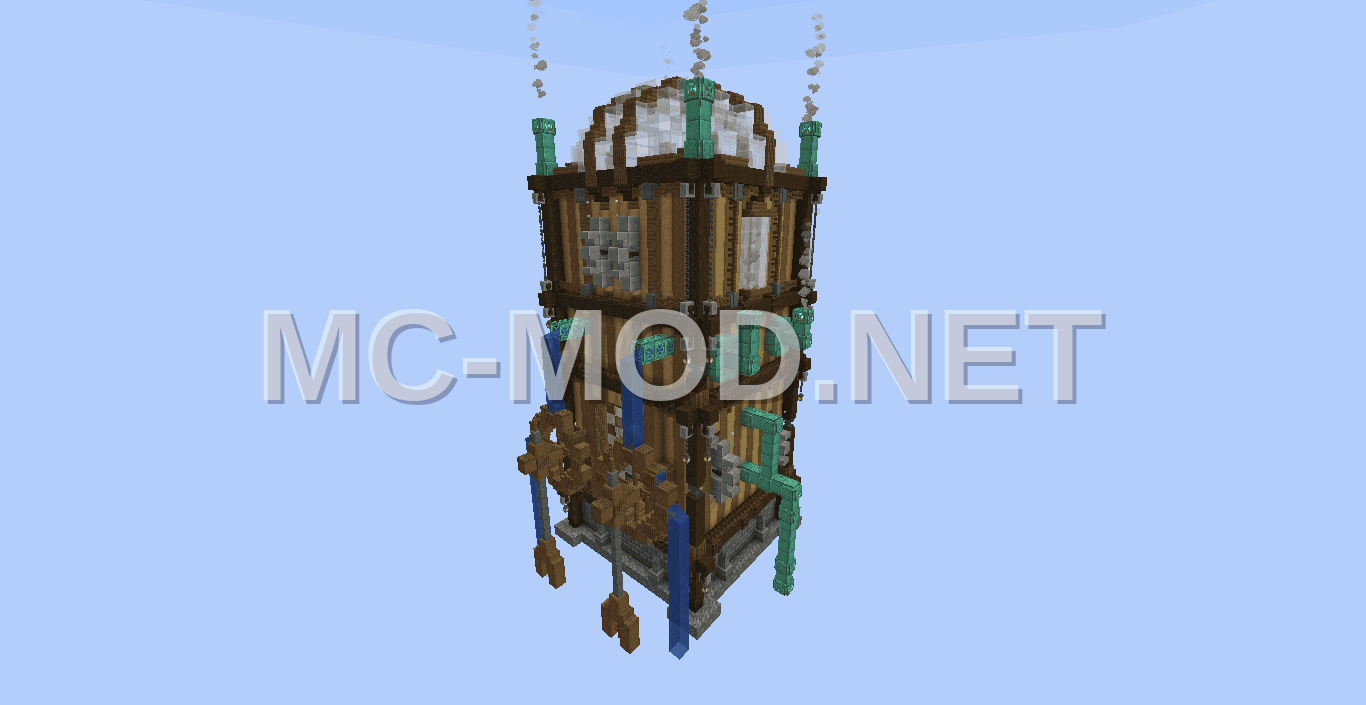 Steampunk Resin Processing Farm
