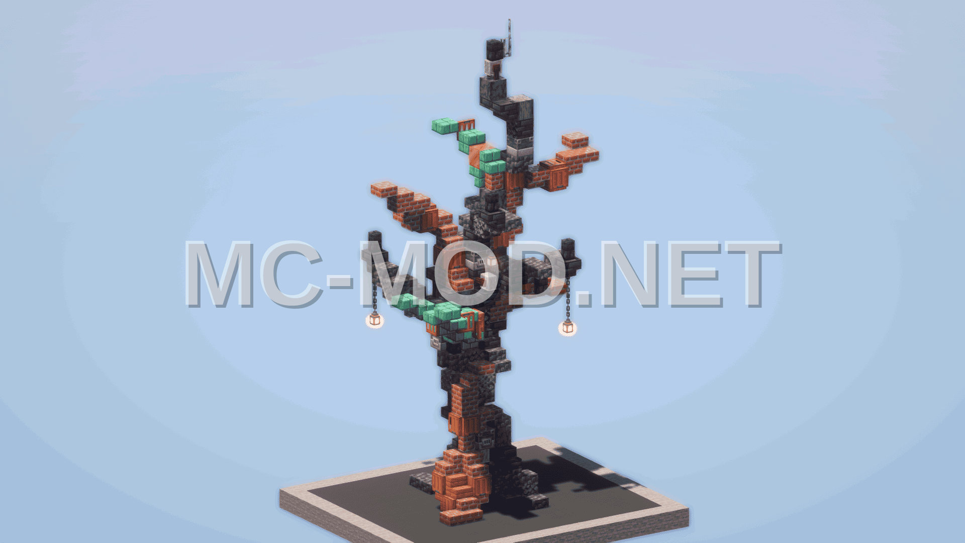 Steampunk Treehouse Structure