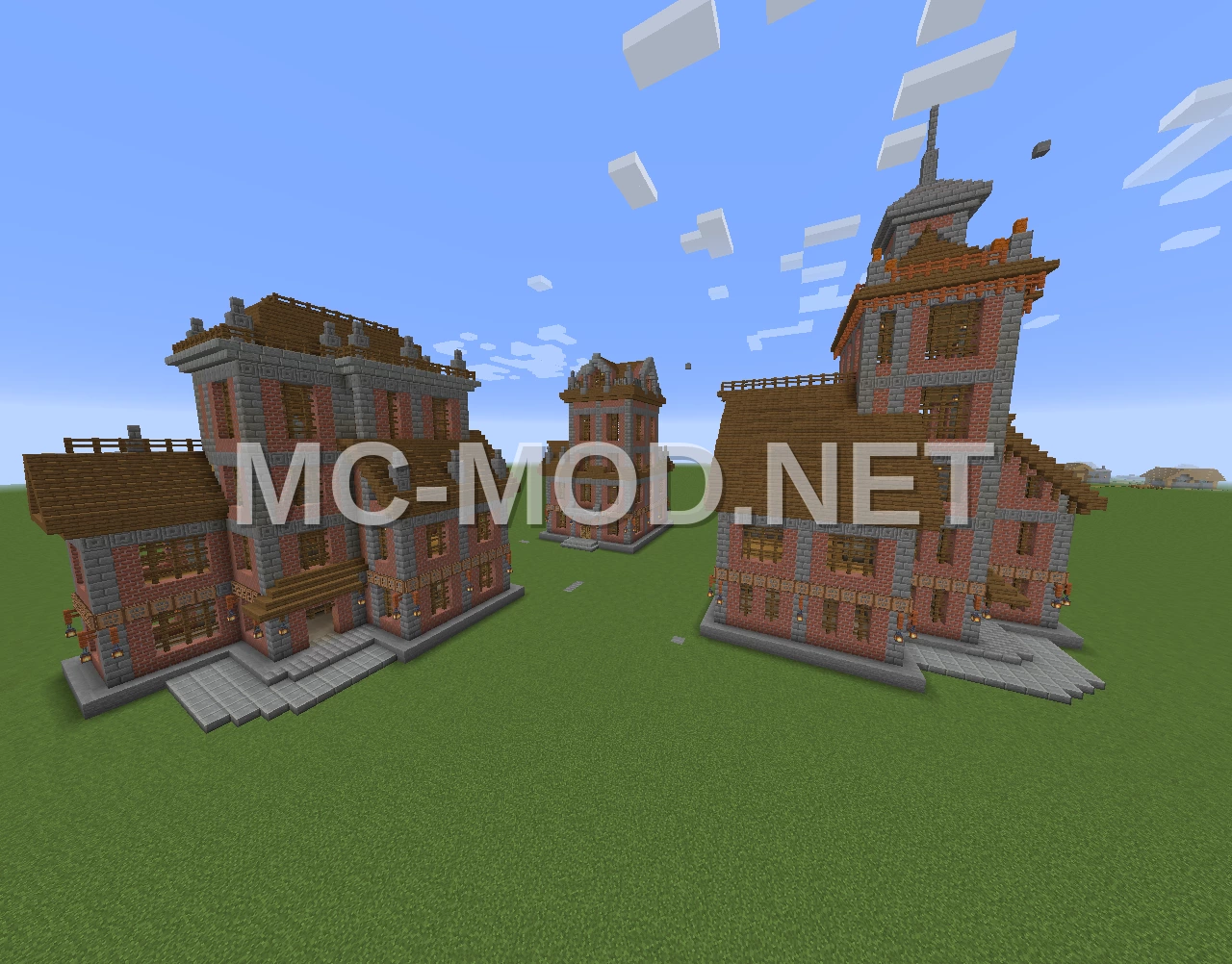 Stone Brick Houses