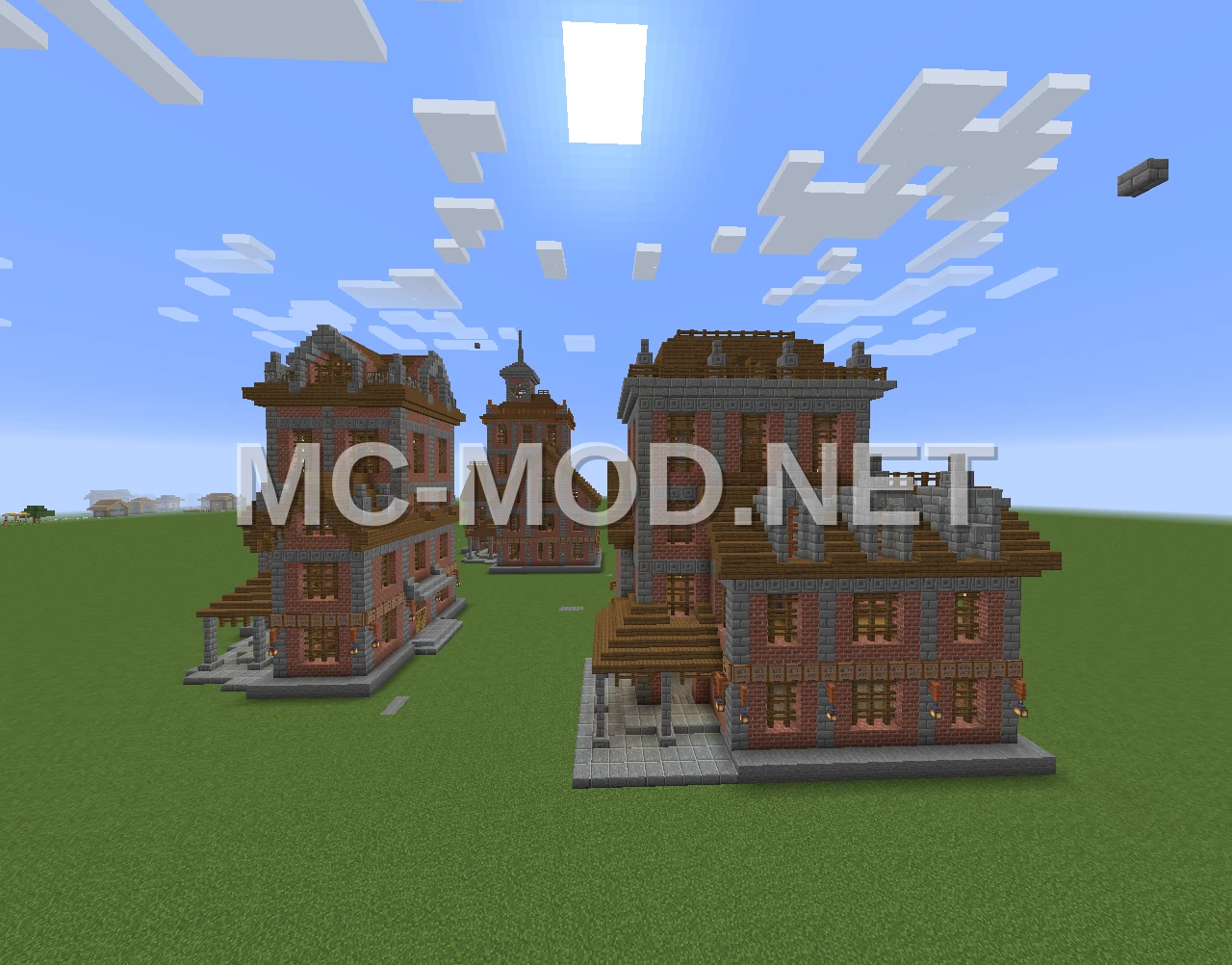 Stone Brick Houses