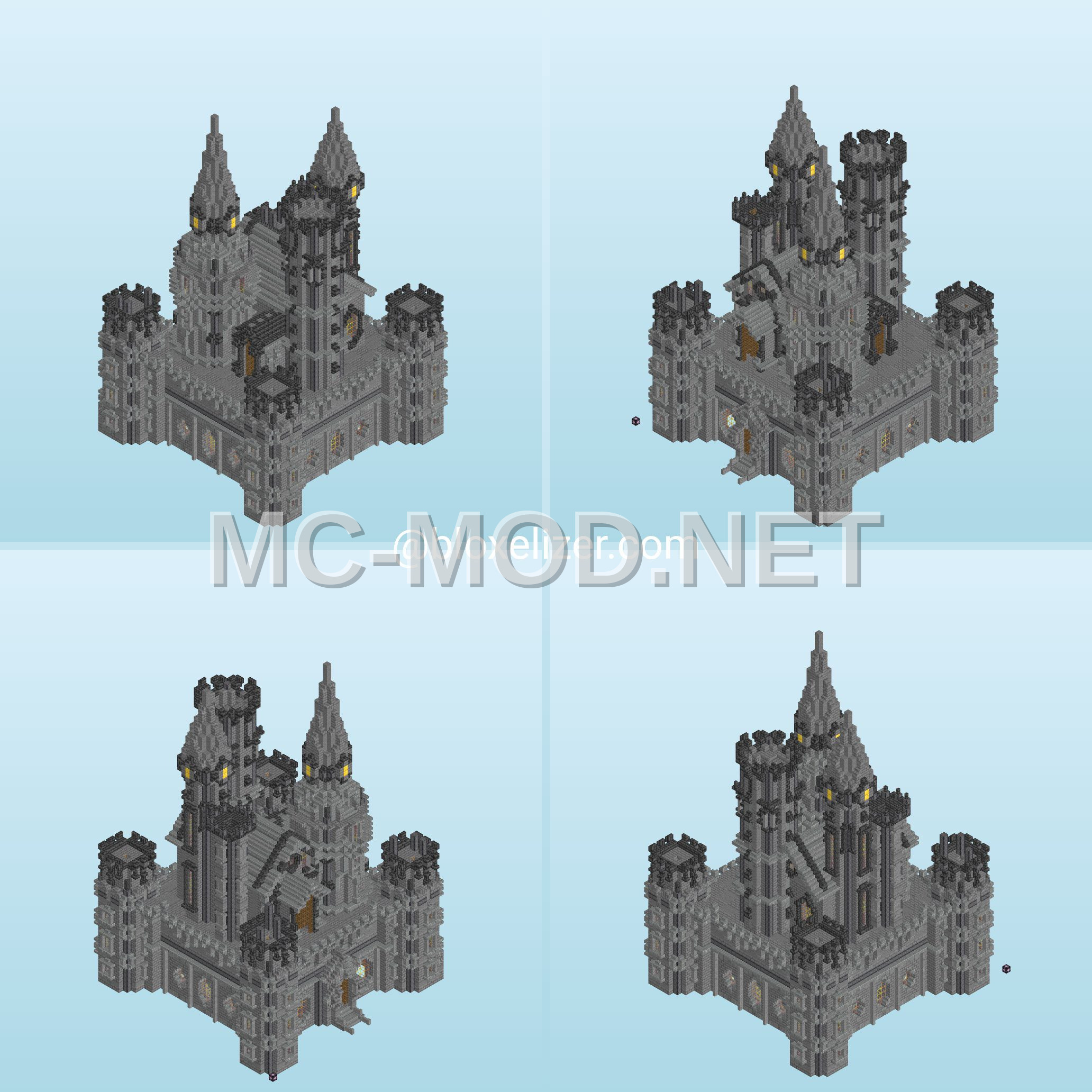 Stone Castle Structure