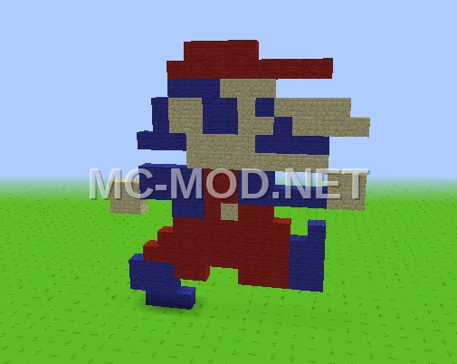 Super Mario Pixel Art