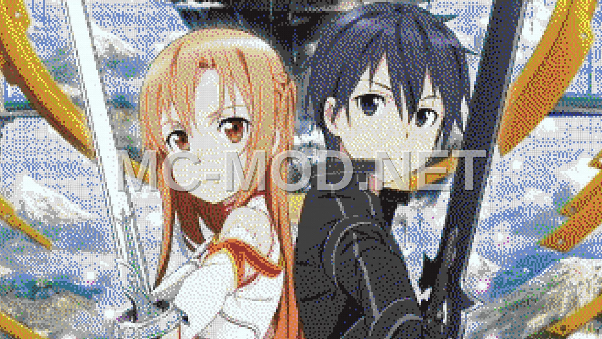 Sword Pixel Art Build