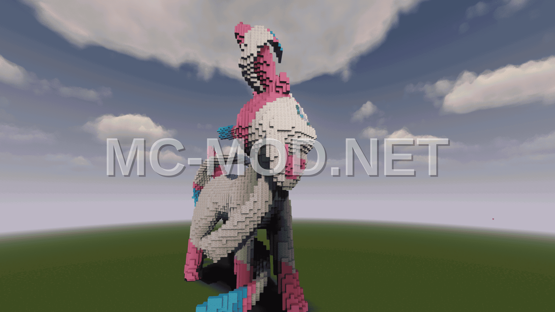 Sylveon Fairy Type Pokemon Statue