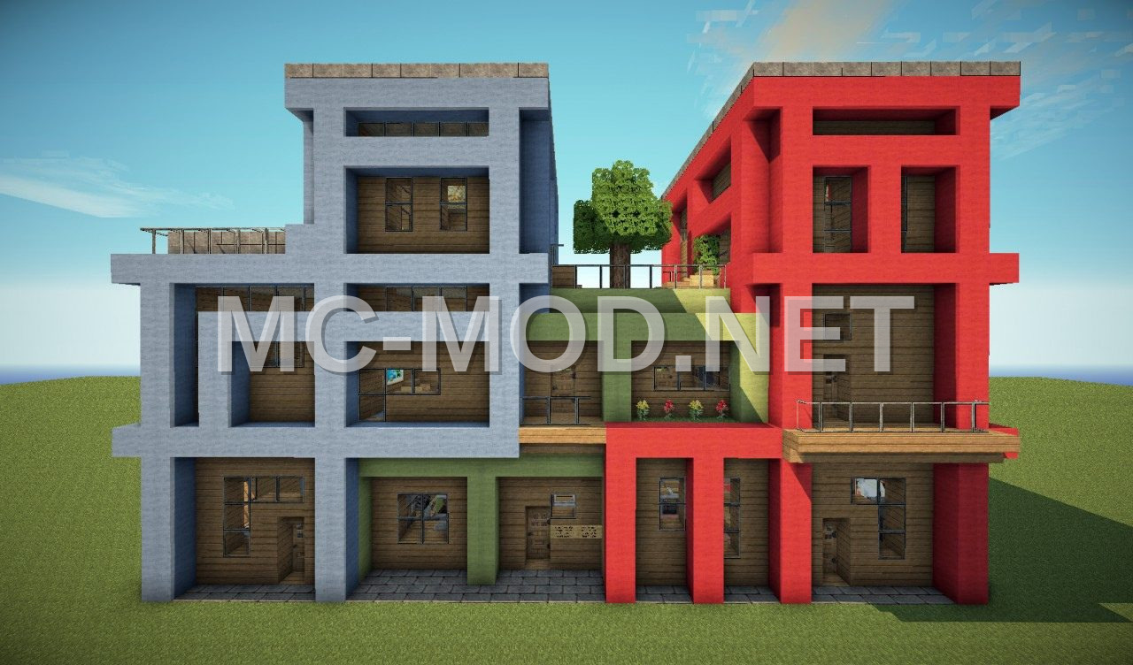 Tetris Inspired House