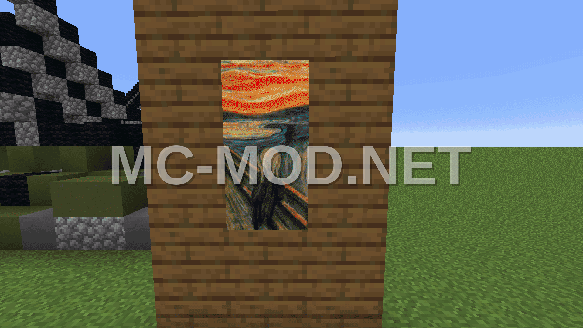 The Scream Pixel Art
