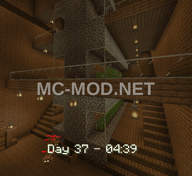 Three-Story Sugar Cane Farm With Golem Transport