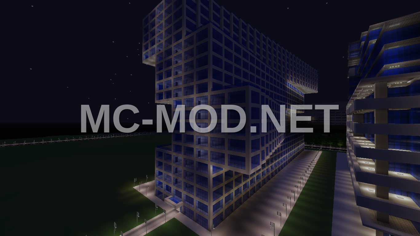 Tilted Office Building