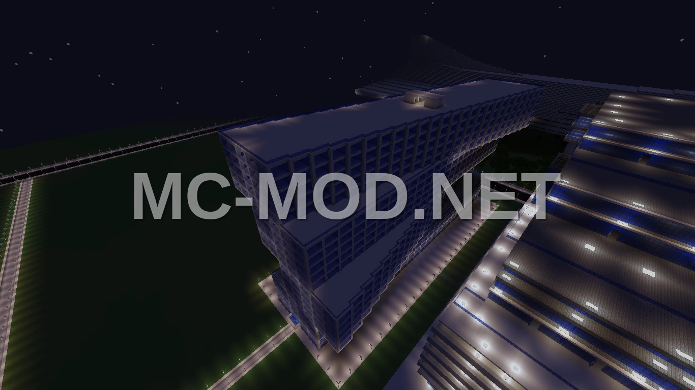 Tilted Office Building