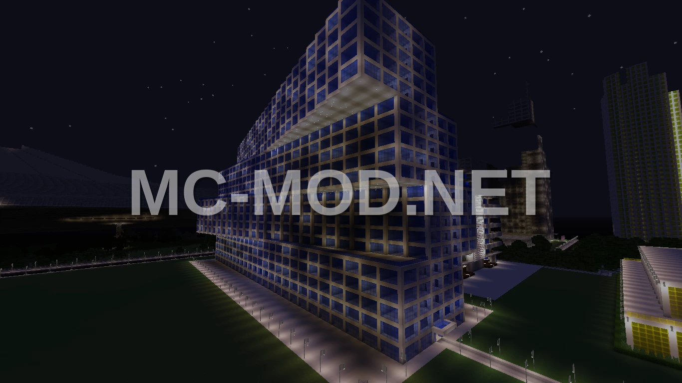 Tilted Office Building