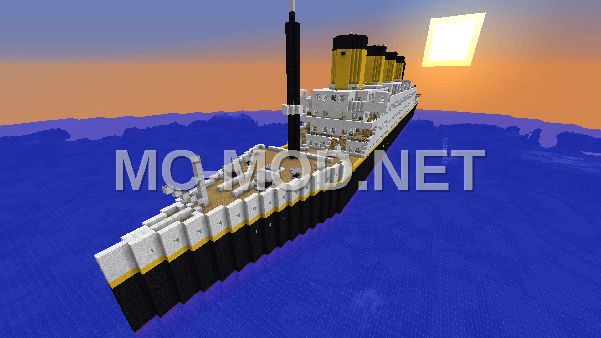 Titanic Ship Replica