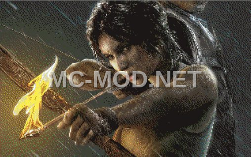 Tomb Raider Pixel Art