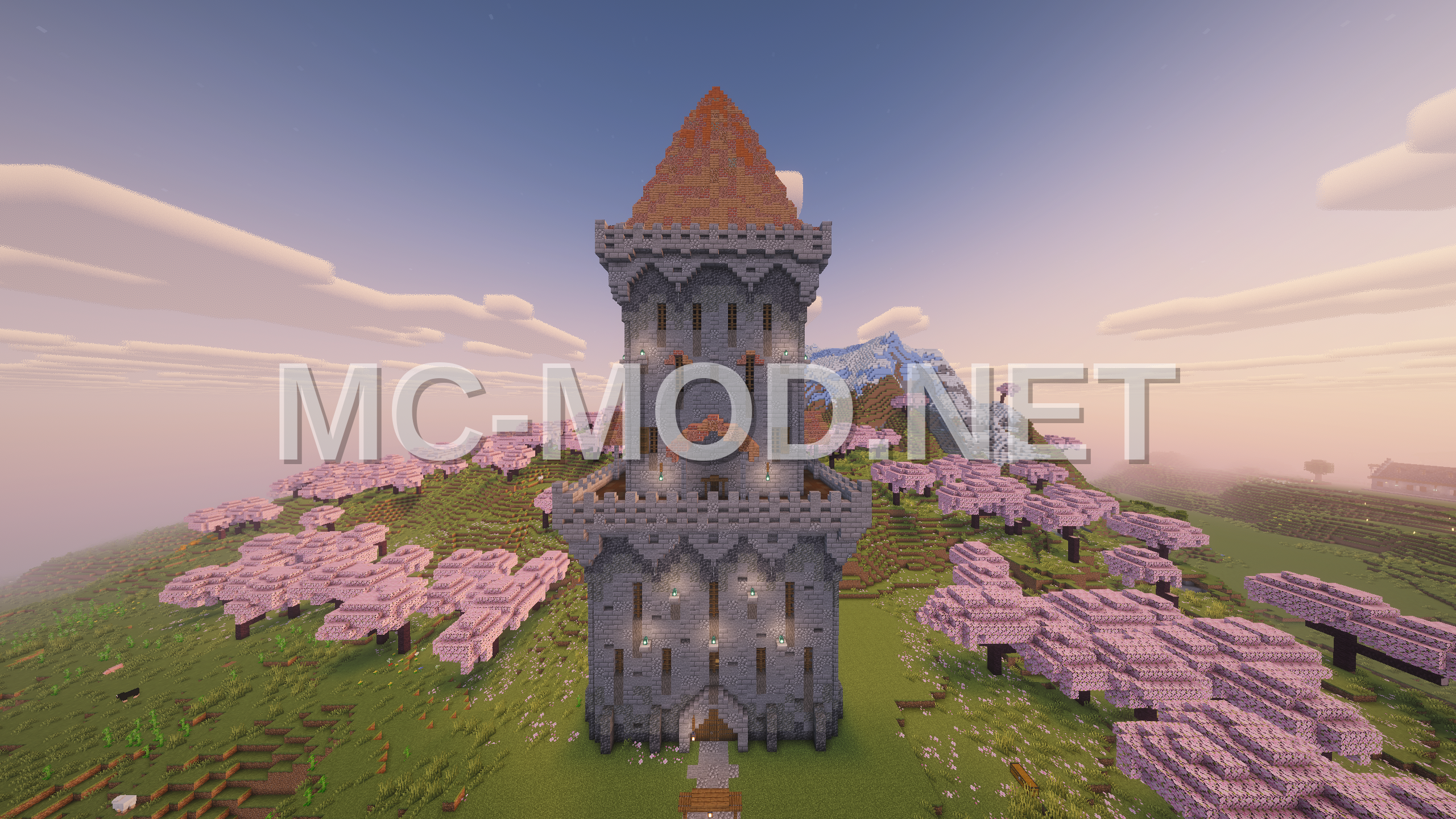 Towering Mob Farm Schematic