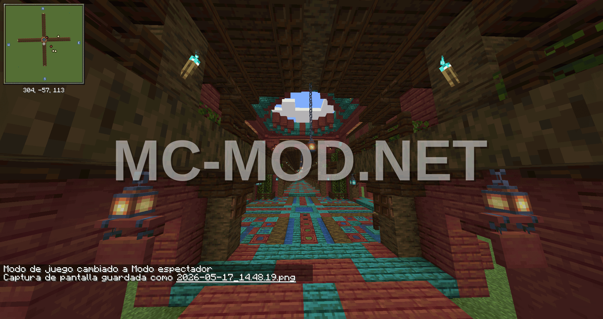 Trading Hall Aisle Build