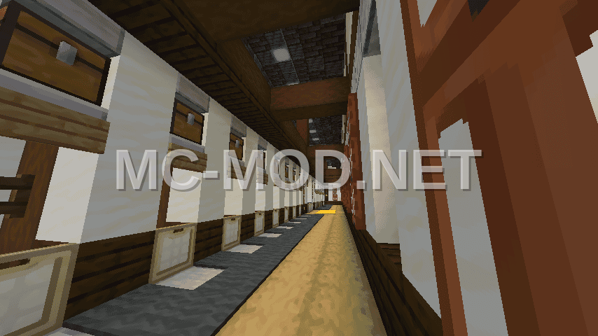 Japanese Trading Hall – Dark Oak & Quartz