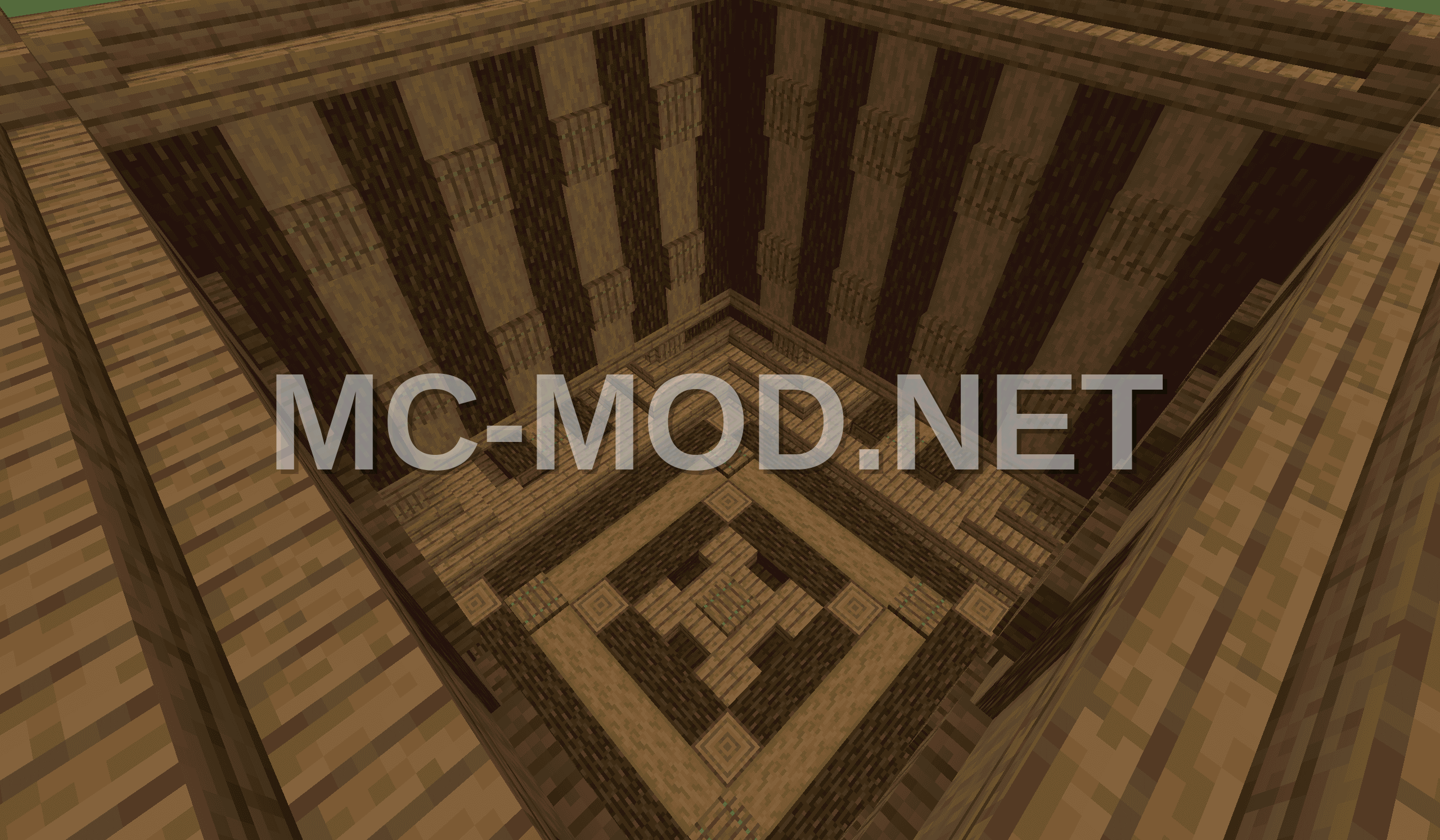 Subterranean Trading Hall For 144 Villagers