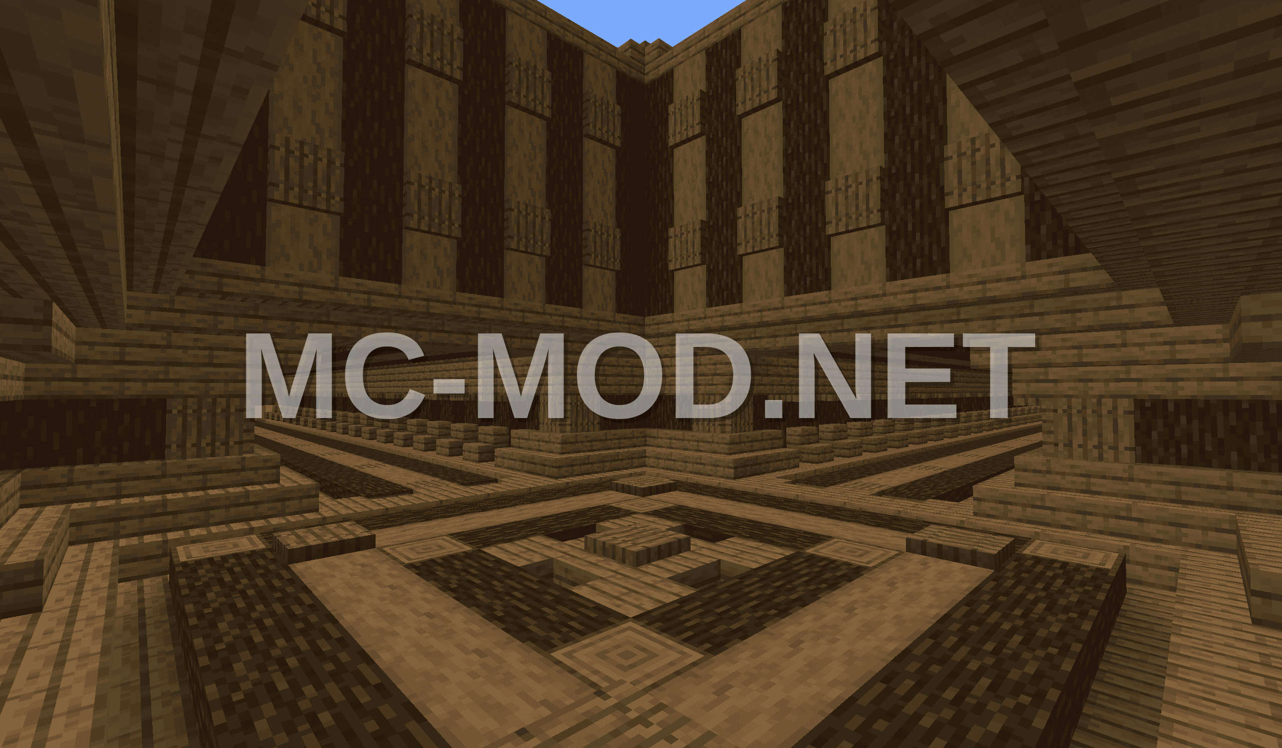 Subterranean Trading Hall For 144 Villagers