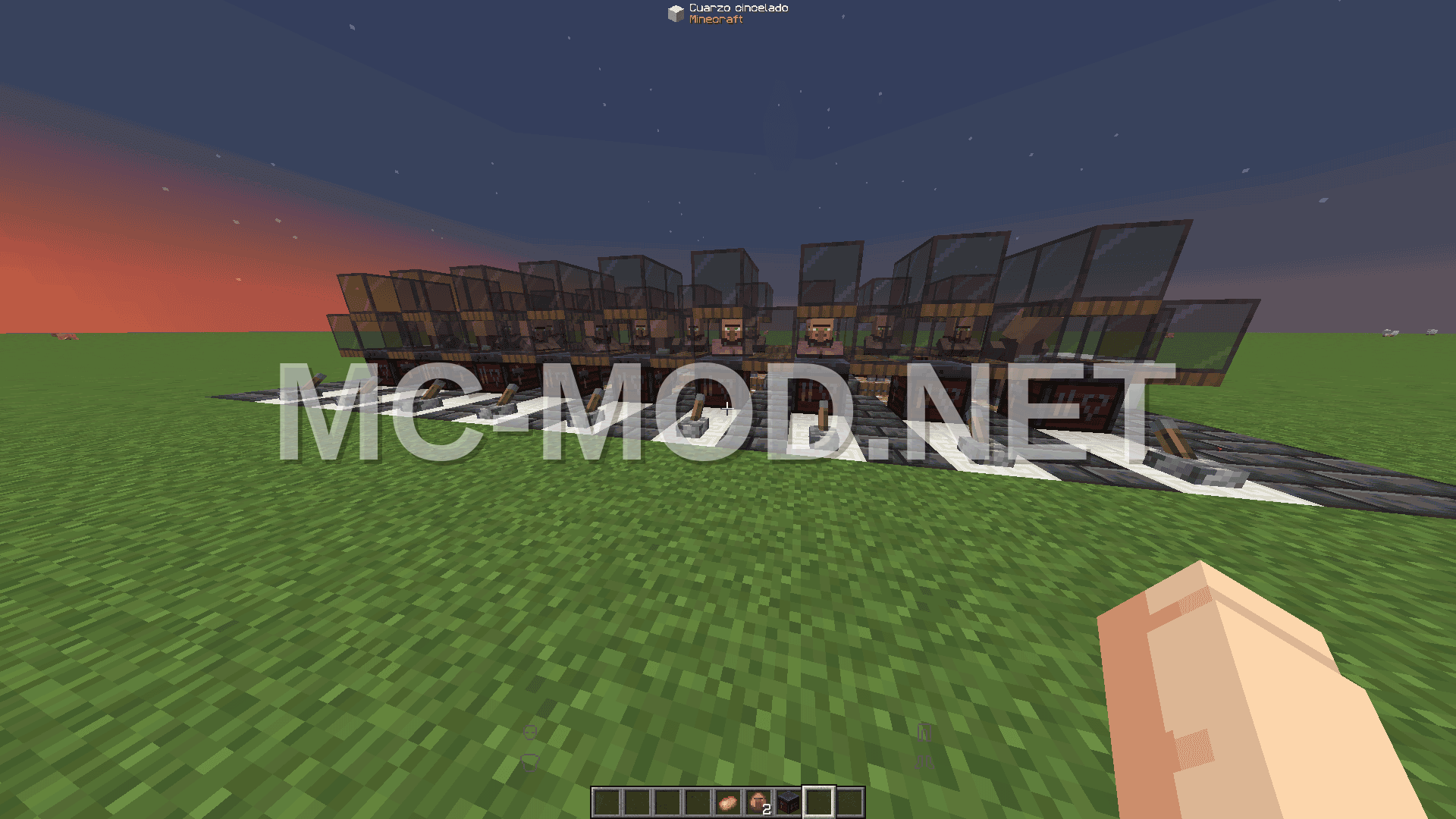 Trading Hall With Zombie Spawner