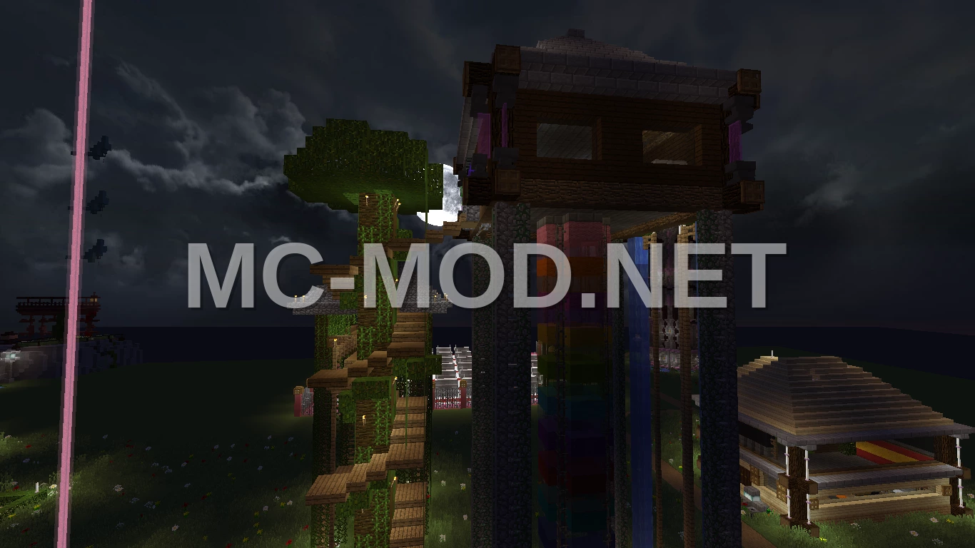 Cute Tree House With Gazebo