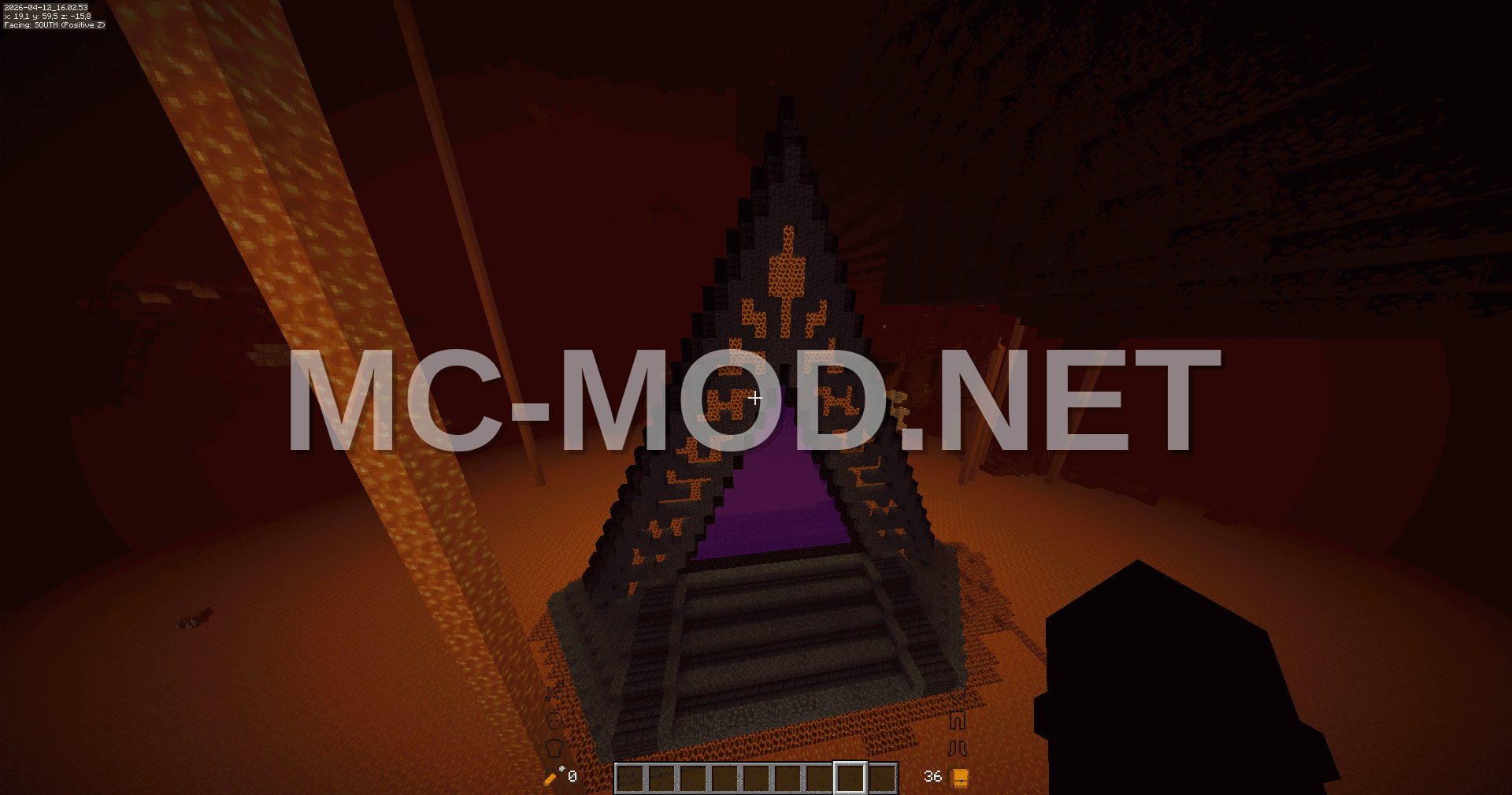 Triangular Nether Portal Build