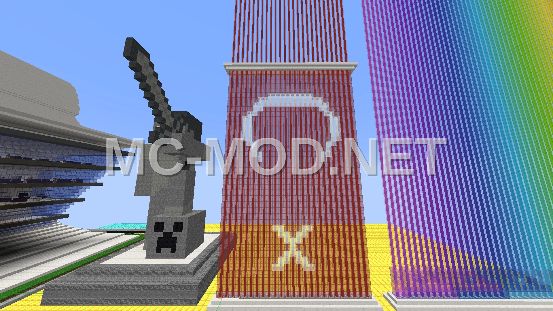Turkish Flag Beacon Structure