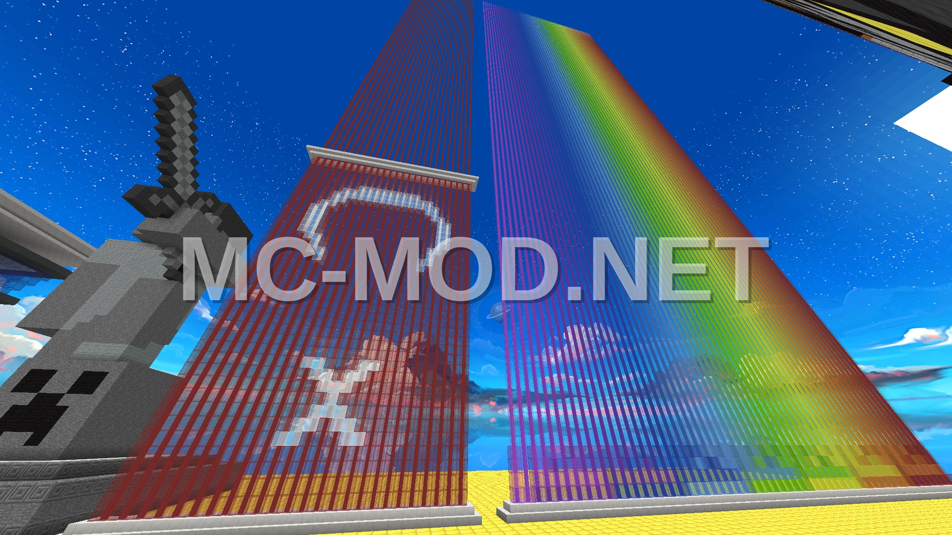 Turkish Flag Beacon Structure