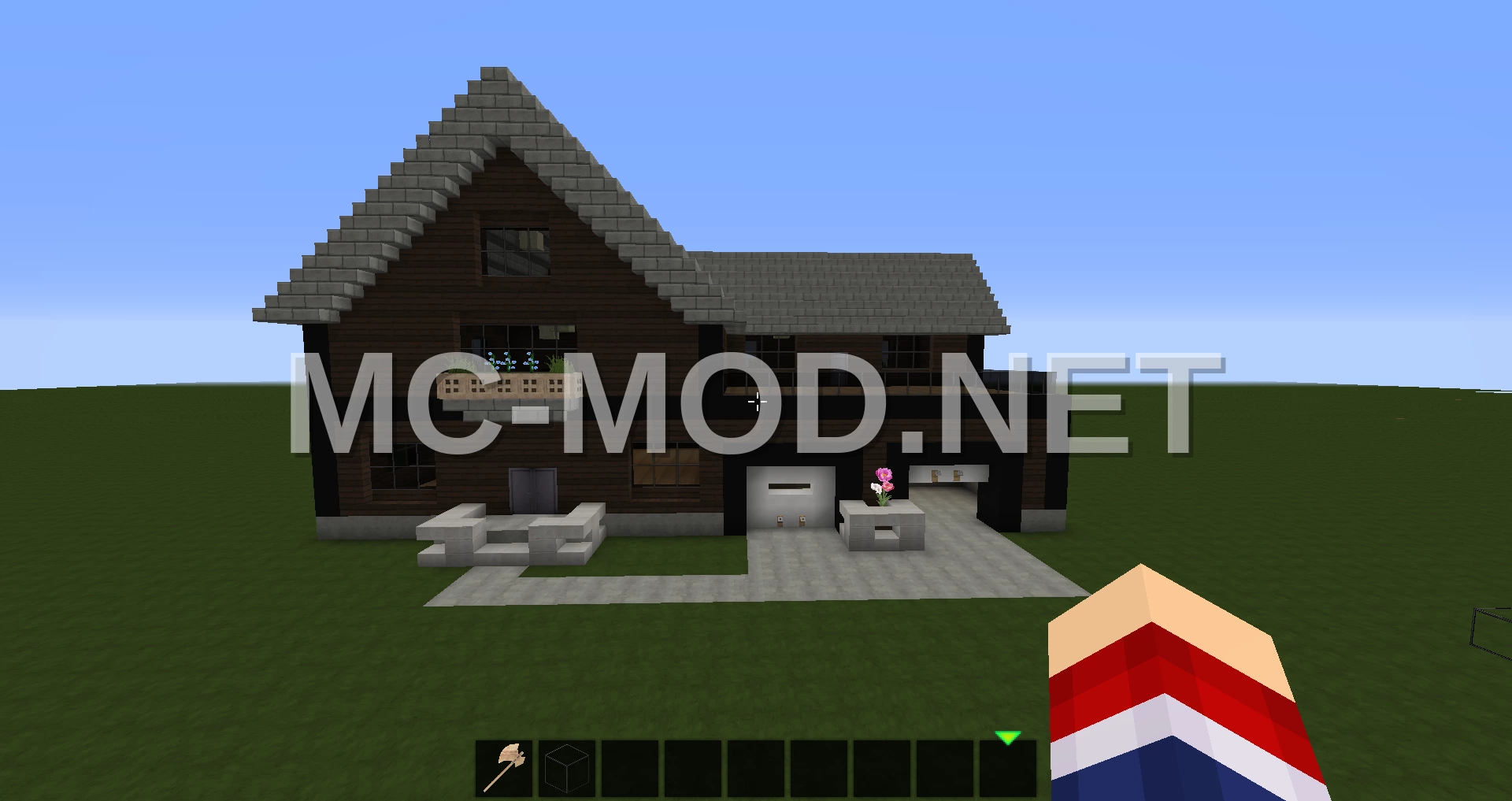 Two-Story Wooden House