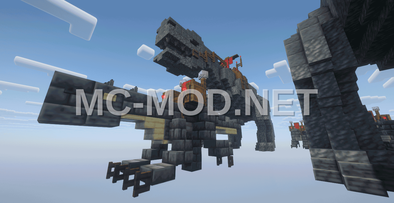 Tyrannosaurus Rex and Raptor Mounts