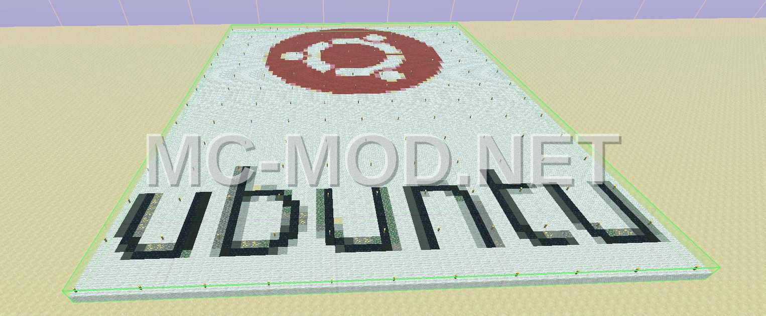 Ubuntu Logo Pixel Art