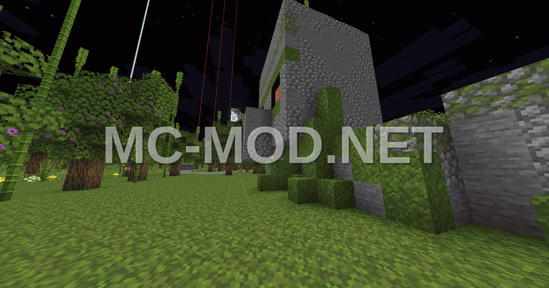 Underground Iron Farm With Moss Golem