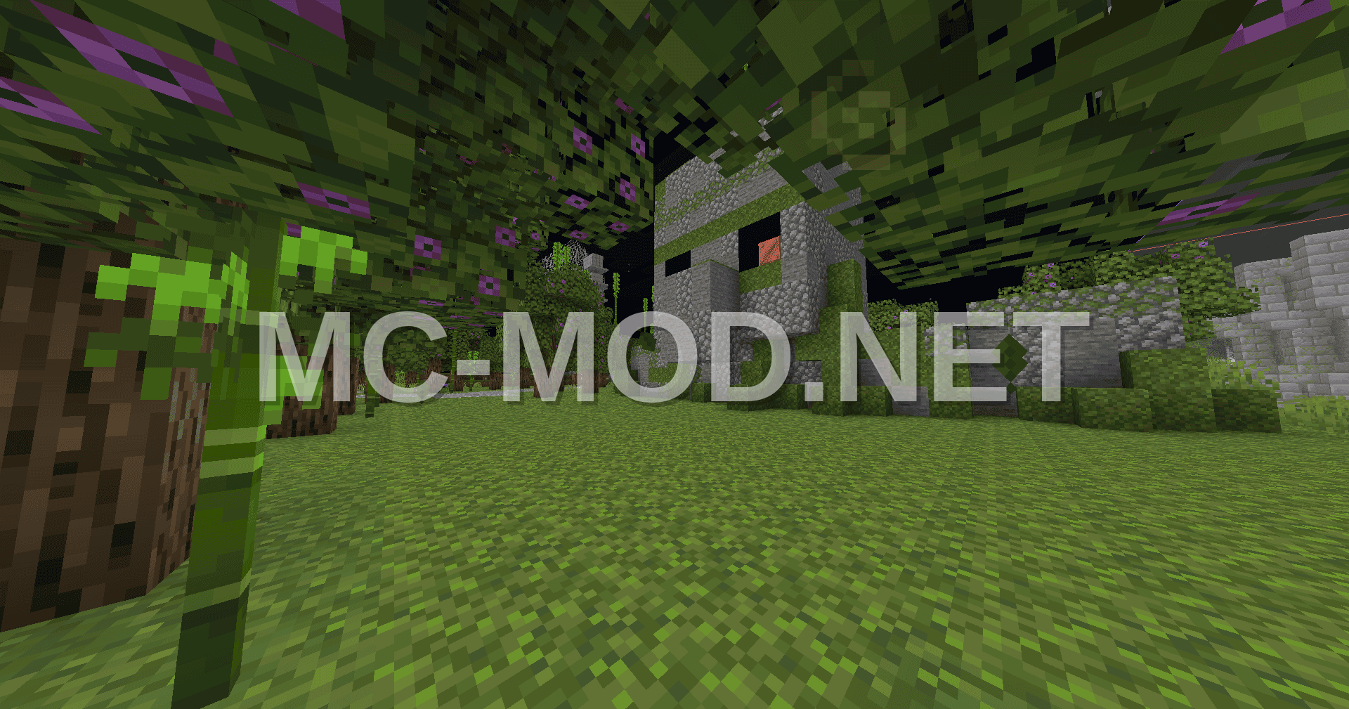 Underground Iron Farm With Moss Golem
