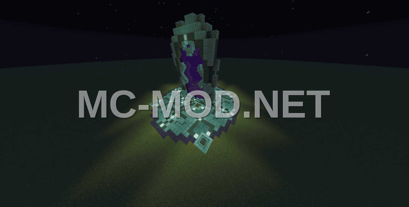 Underwater Nether Portal Structure