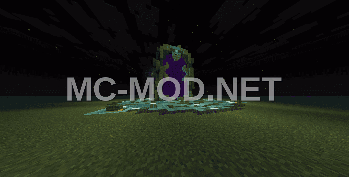 Underwater Nether Portal Structure