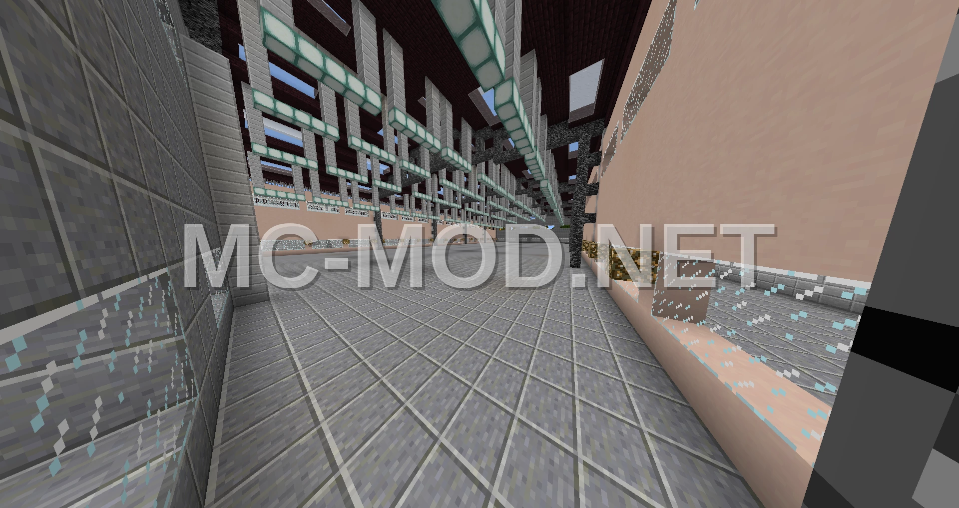 Large Urban Warehouse Storage Building