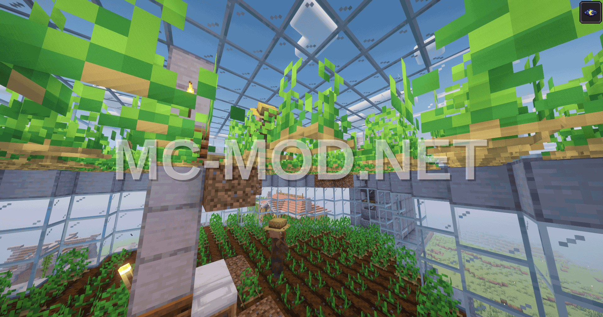 Vertical Automated Crop Farm Tower