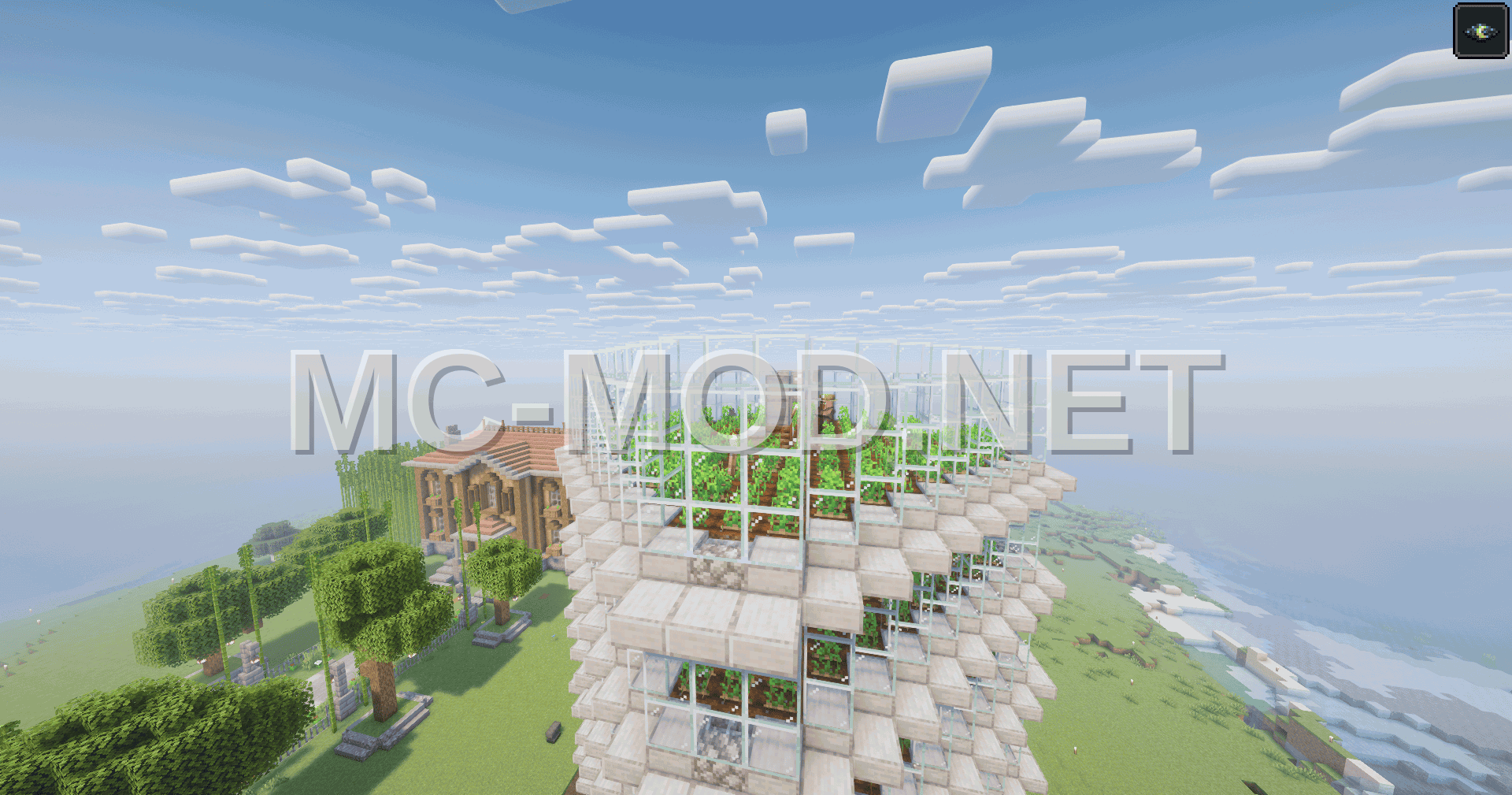 Vertical Automated Crop Farm Tower