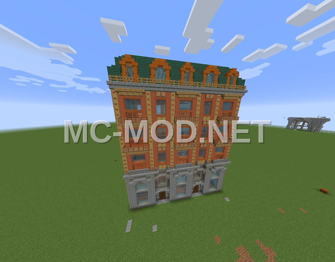 Stripped Acacia Log House Design