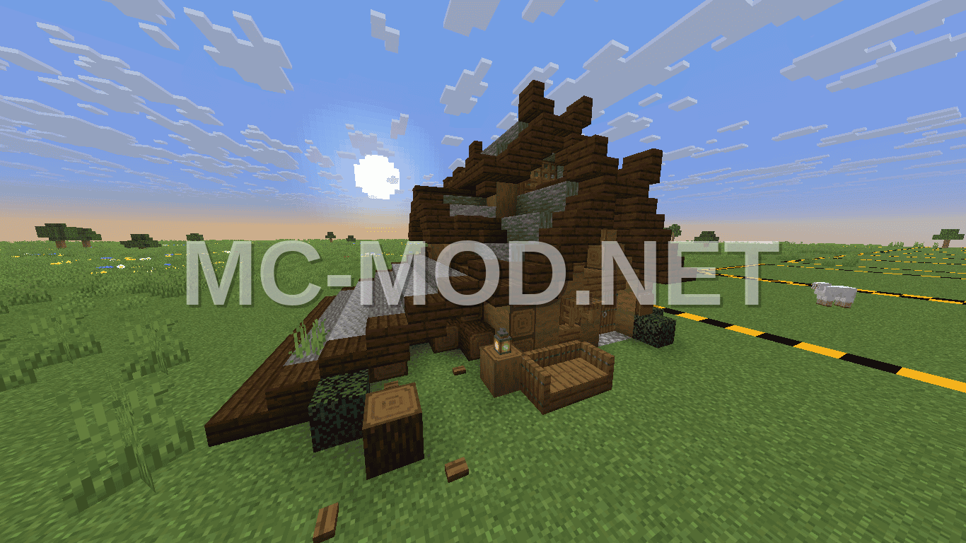 Viking Warrior Cabin House