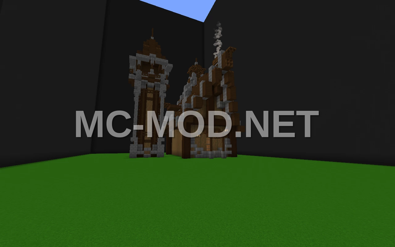 Village Cartography Building Unfurnished