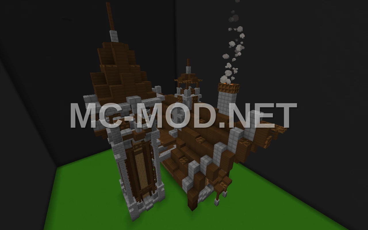 Village Cartography Building Unfurnished