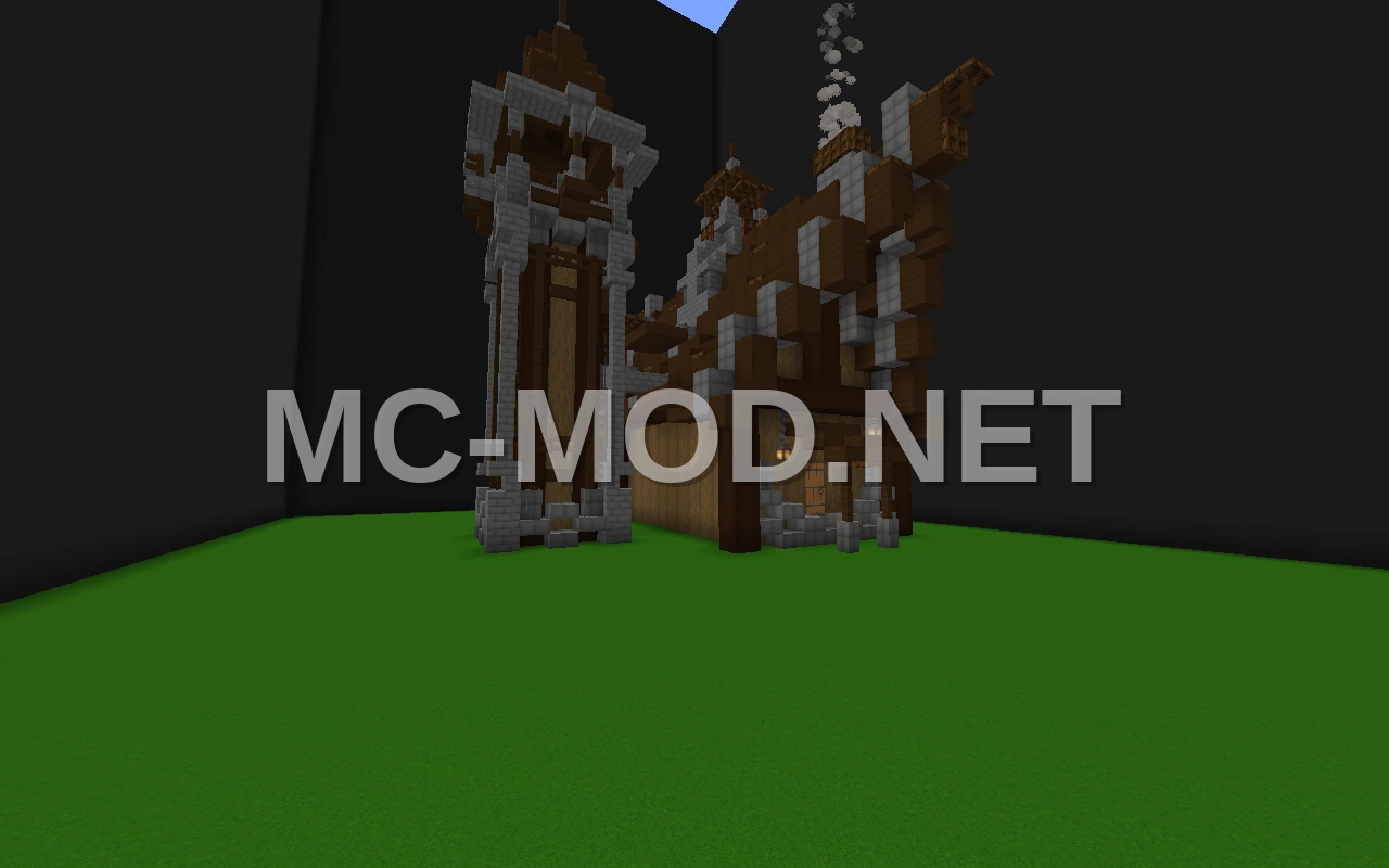 Village Cartography Building Unfurnished