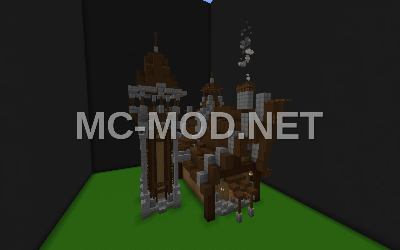 Village Cartography Building Unfurnished