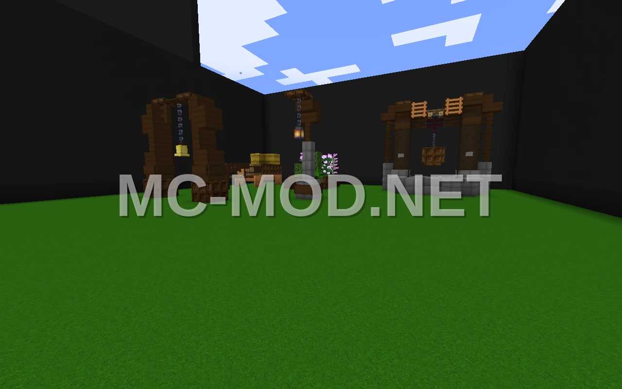 Village Decorations Set