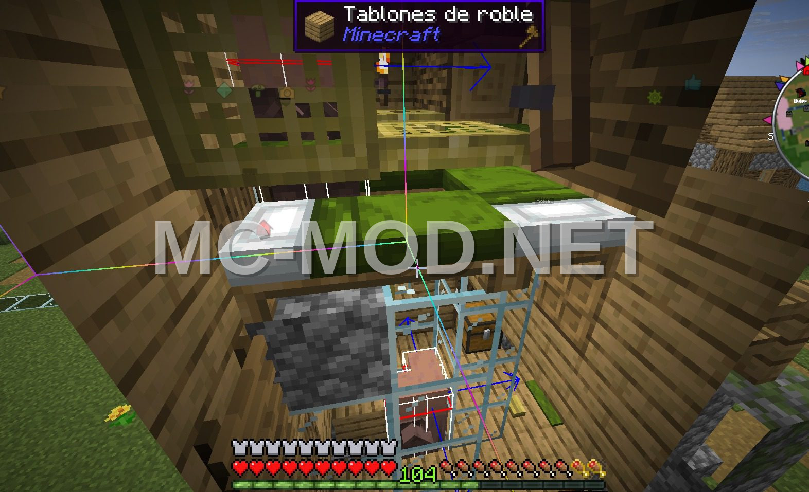Villager Crop Farm In A Villa