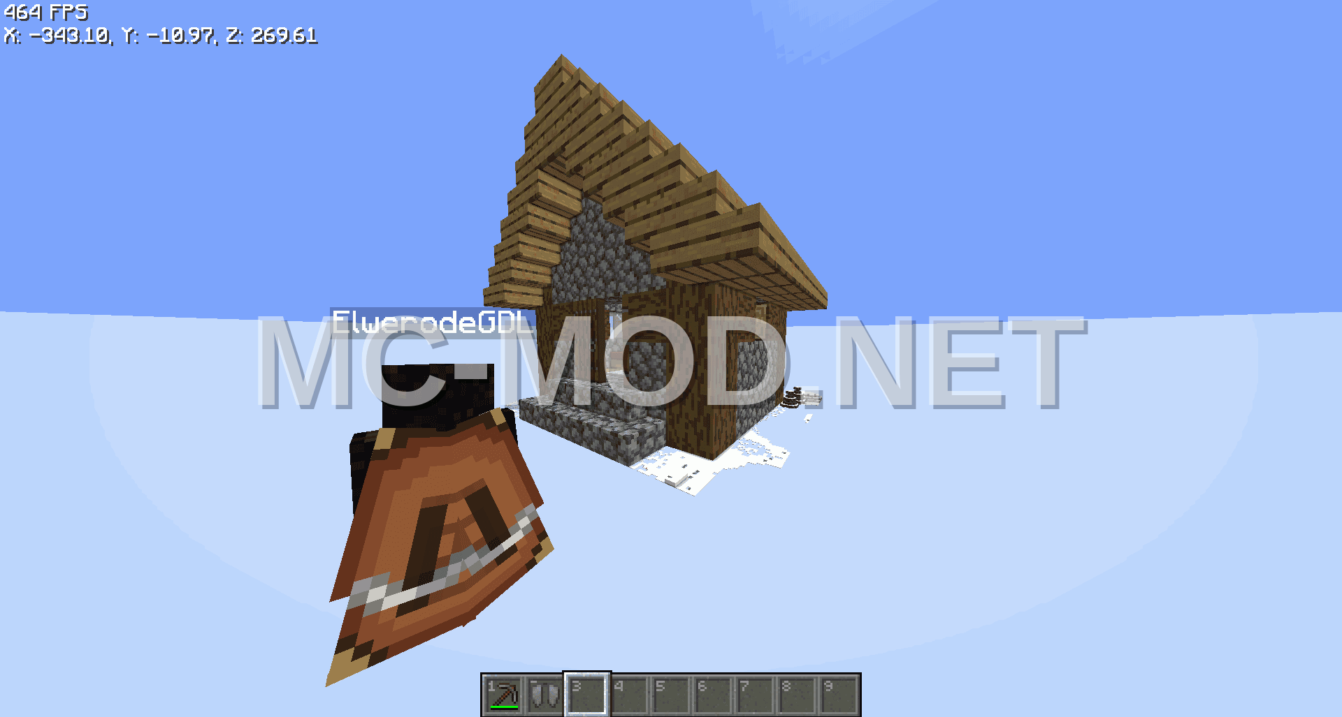 Villager House With Secret Base