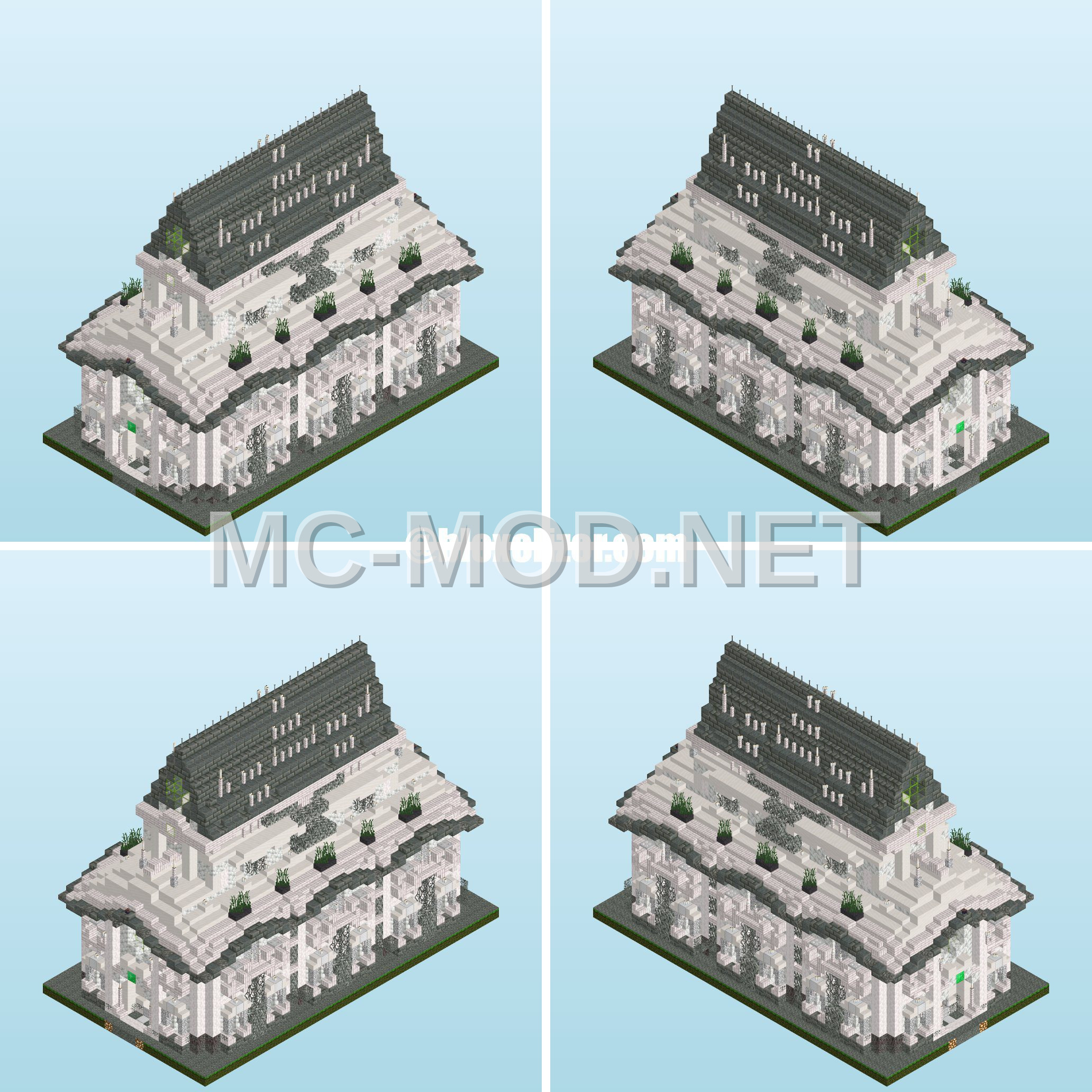 Calcite Villager Trading Hall